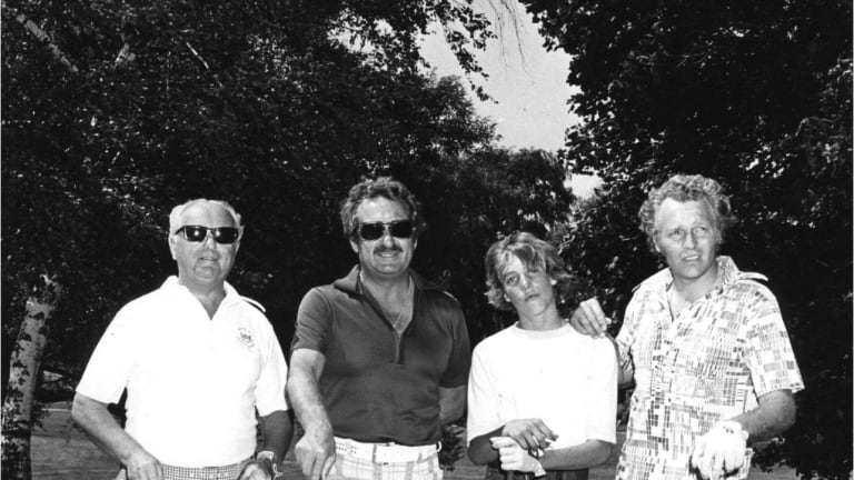 Evel Knievel and Son Kelly Bonded Through Golf, Broken Bones and the Occasional Broken Club